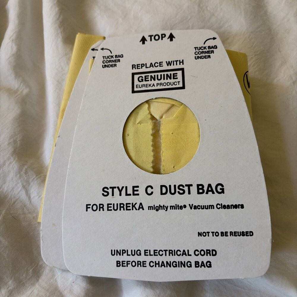 Fits For Eureka Vacuum Bags Style C Mighty Mite 10 Bags